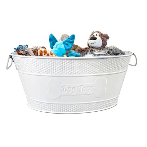 metal dog box|chew proof dog toy basket.